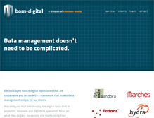 Tablet Screenshot of born-digital.com